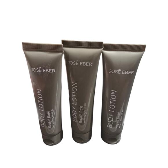 Jose Eber Royal Rose Body Lotion 1 Oz. Travel (Set Of 3) - Picture 2 of 3